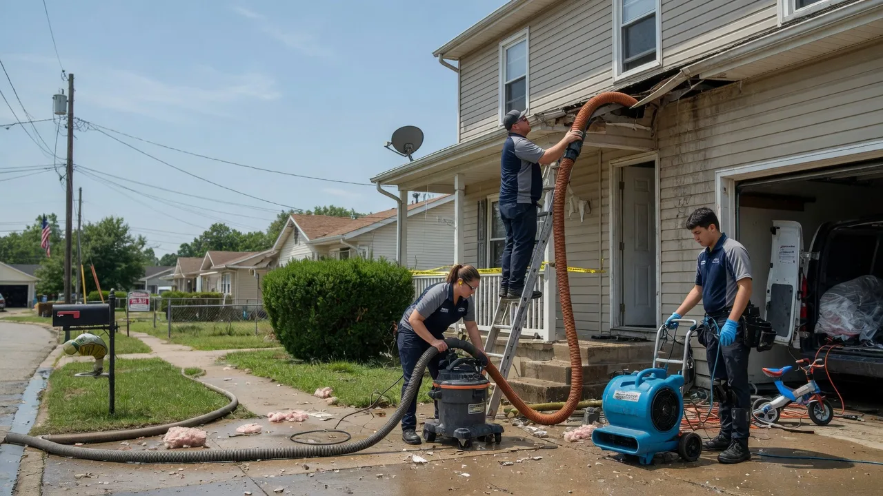 Water Damage Restoration in Herndon, KS near me